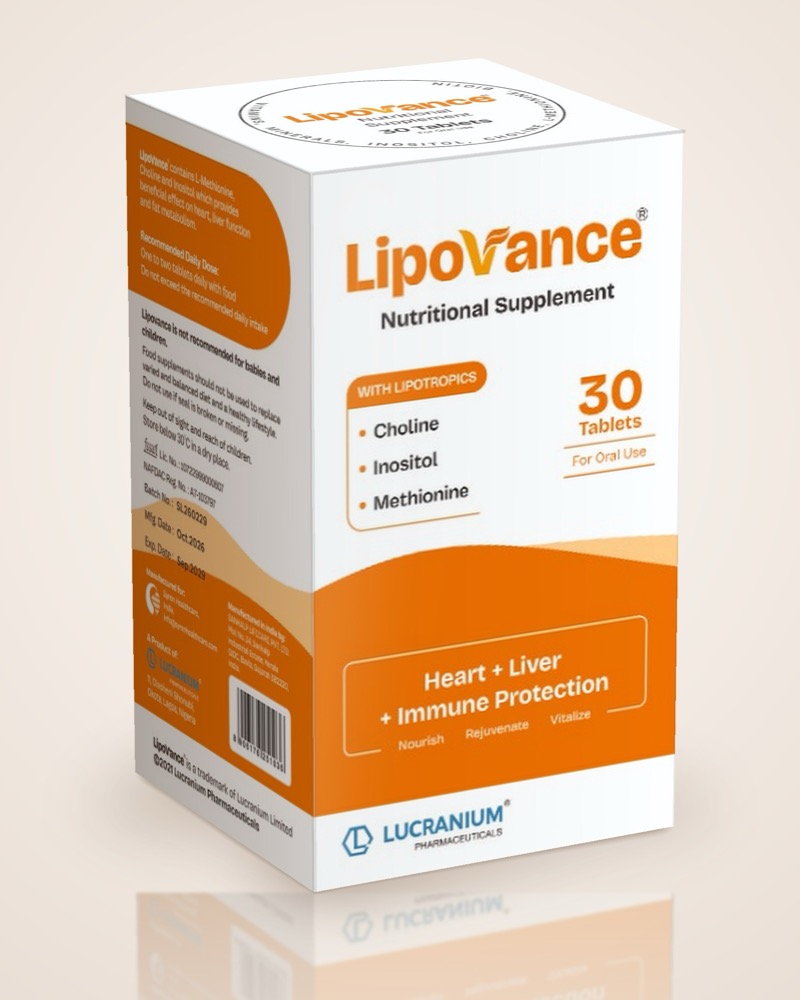 LipoVance 30 tablets pack